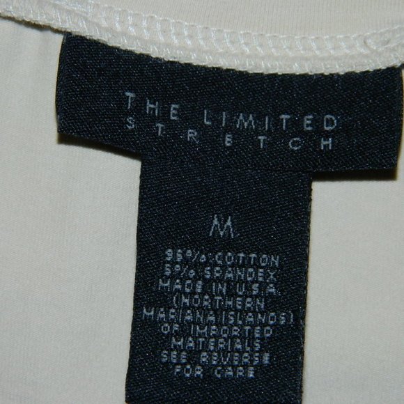 The Limited Stretch Sleeveless Top w/Small ruffle bib - Picture 5 of 8